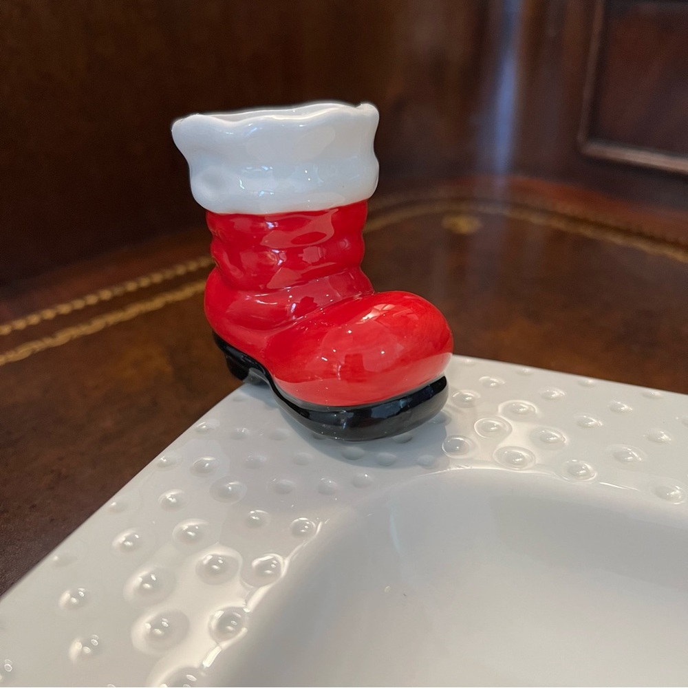 Nora Fleming Retired Santa Boot